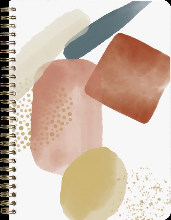Actual product image Clairefontaine Evanescence Spiral Book (A5, Lined, Soft cover)
