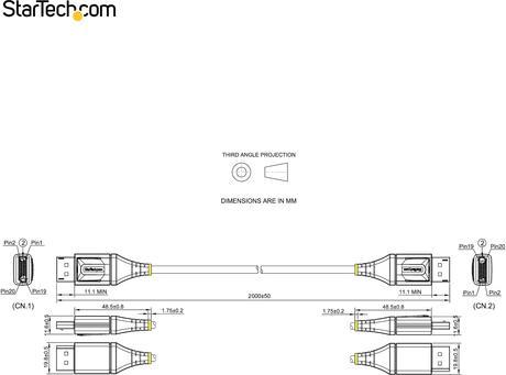Produktbild StarTech DisplayPort — DisplayPort (2 m, DisplayPort)