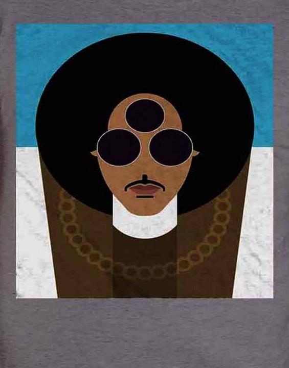 Actual product image Prince Unisex Adult Art Official Age T-Shirt (M)