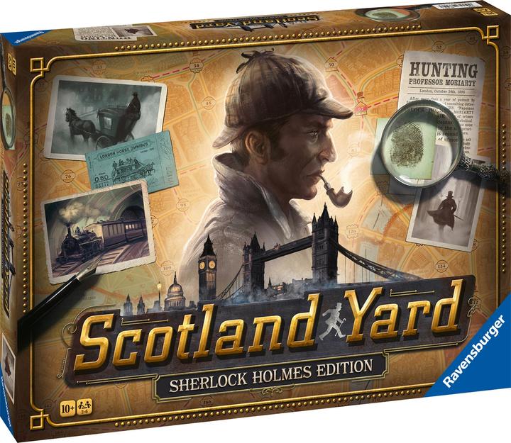 Actual product image Ravensburger Sherlock Holmes Scotland Yard (German, Italian, Dutch, English, French)