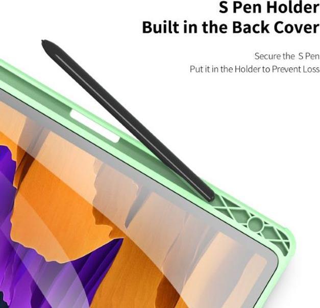 Image du produit Dux Ducis Etui de couverture de livre en cuir de la série Toby (Galaxy Tab S8, Galaxy Tab S7)