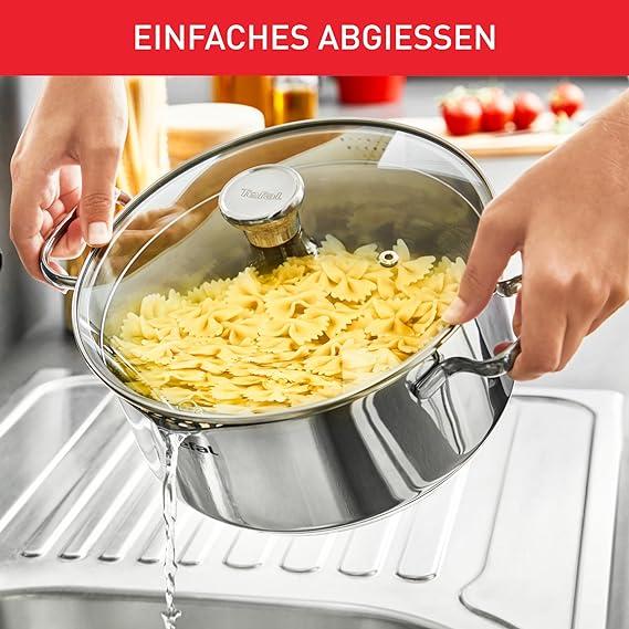 Actual product image Tefal Duetto (16 cm, Pot, Stainless steel)