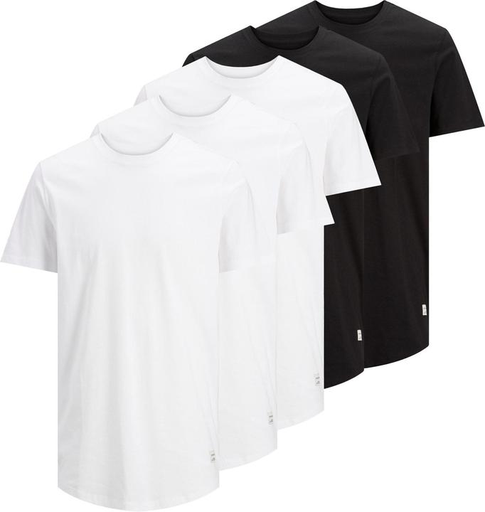 Jack & Jones 5er-Pack Bio-Baumwoll T-Shirt