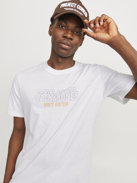 Produktbild Jack & Jones Gedruckt Rundhals T-shirt T-shirt (XXL)