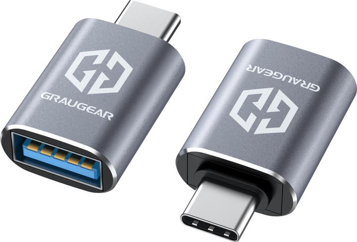 Image du produit Graugear USB A – USB C Adapter (USB-C, USB-A, 3.10 cm)