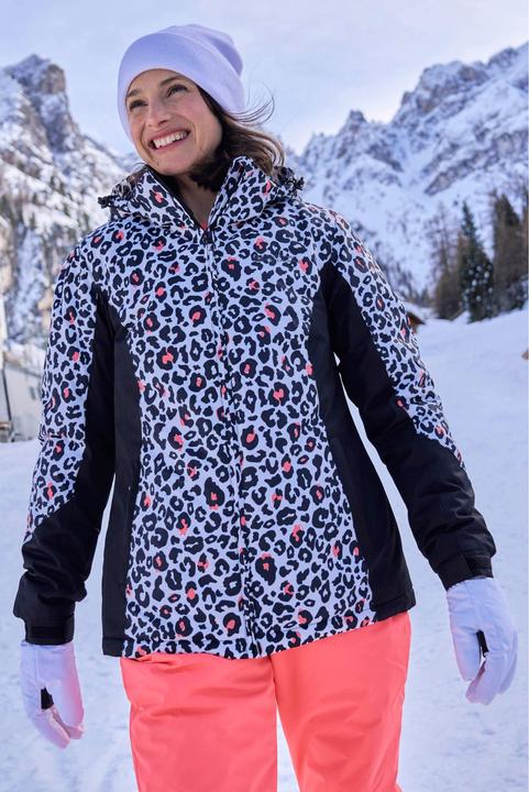 Actual product image Mountain Warehouse Womens/Ladies Dawn II Printed Ski Jacket (40 D)