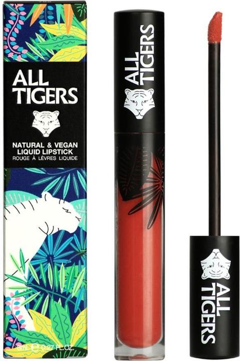 Image du produit All Tigers Rouge à lèvres mat naturel & vegan (Bois de rose)