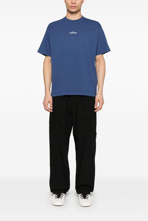 Produktbild Stone Island T-shirts And Polos Blue (S)