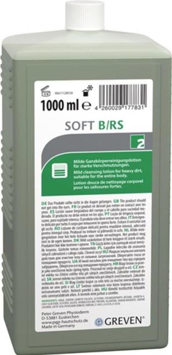 PGP Hautreinigungslotion GREVEN® SOFT B/RS 1 1 l Flasche (Körperlotion, 1000 ml)