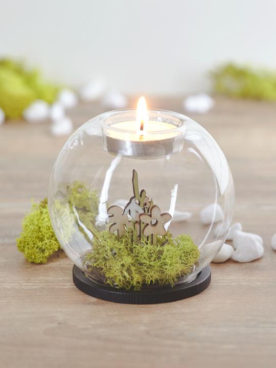 Actual product image VBS Tealight holder "Glass ball