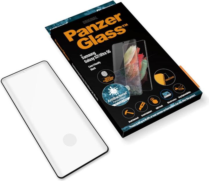 Actual product image PanzerGlass CaseFriendly Fingerprint (1 Piece, Samsung Galaxy S21 Ultra 5G)