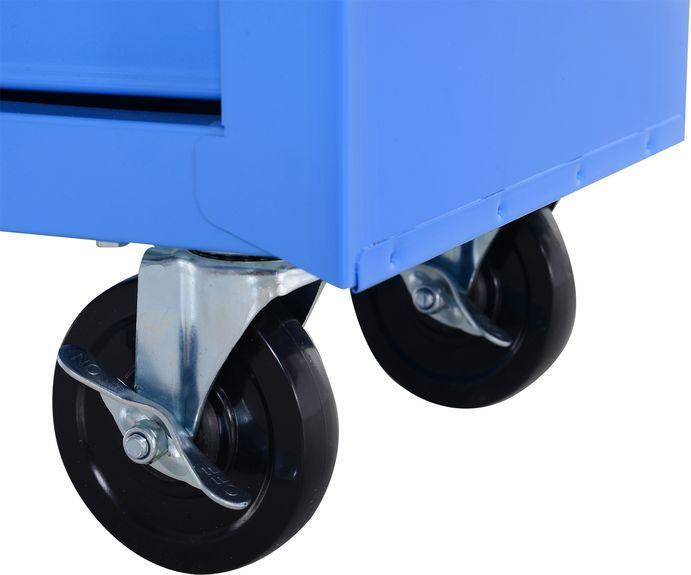 Actual product image Swisshandel24 Mobile workshop trolley Tool trolley Tool trolley Tool box with 5 drawers red (1 x)