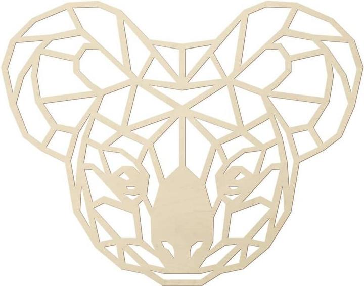Produktbild Trenddeko Origami Koala (60 x 47 cm)