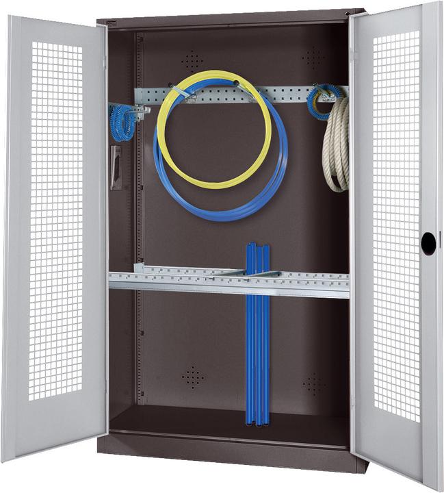 Image du produit C+P Armoire modulaire pour équipements sportifs avec équipement de base (hxlxp : 195x120x50 cm, avec
