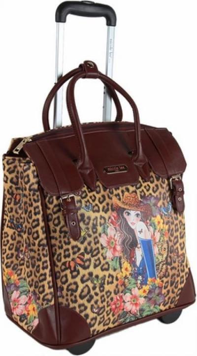 Nicole Lee Rolling Business" New York travel bag
