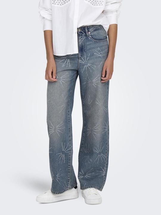 Produktbild Only ONLHOPE Hohe Taille Weiter Beinschnitt Jeans Jeans mit weitem Bein (W30/L34)