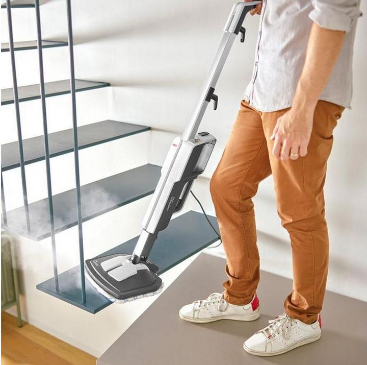 Actual product image Polti SV610 Style Upright steam cleaner Grey, White (1500 W)