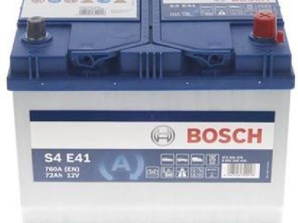 Actual product image Bosch Automotive EFB battery S4E410 (12 V, 72 Ah, 760 A)