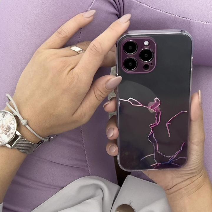 Image du produit Hurtel Étui en marbre pour iPhone 12 Pro Max Coque en gel Orange Marble (Apple iPhone 12 Pro Max)