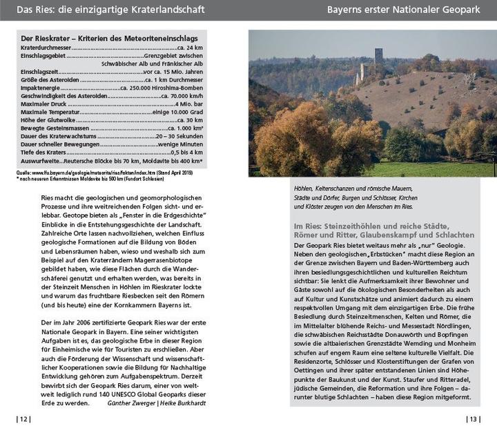 Actual product image Nationaler Geopark Ries (German, Martin Kluger, 2019)