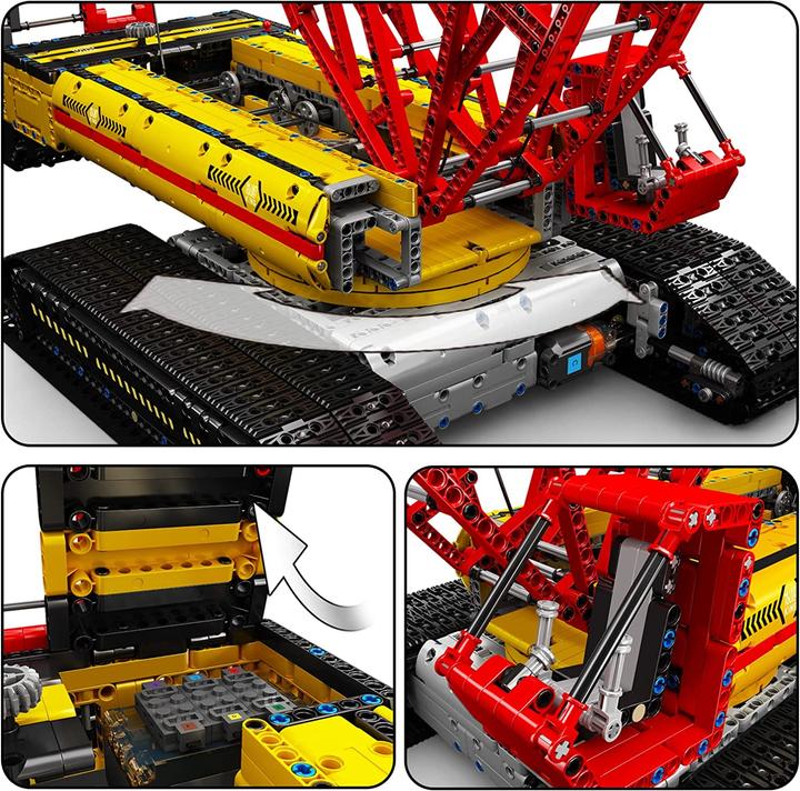 Actual product image Mould King Crawler crane LR13000