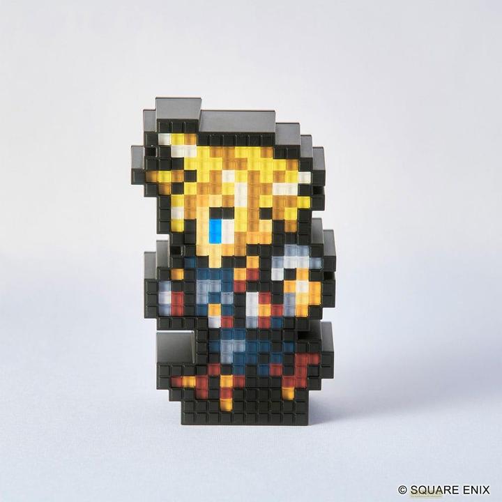 Square Enix Finale Fantasy Record Keeper Pixelight LED lamp Cloud Strife 10 cm