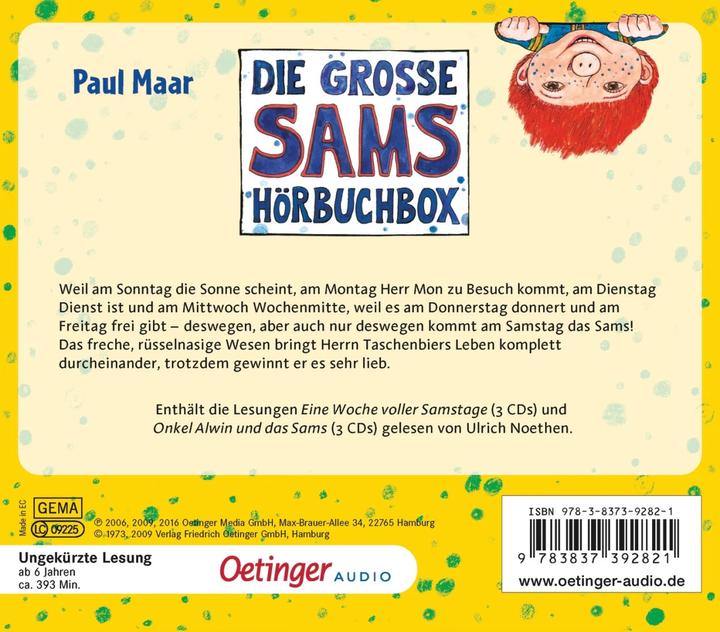 Actual product image The Great Sams Audiobook Box (Paul Maar, German)