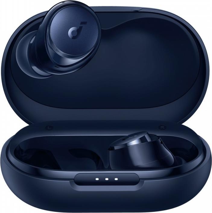 Produktbild soundcore Space A40 v2 Headphones Blue (ANC, 50 h, Kabellos)