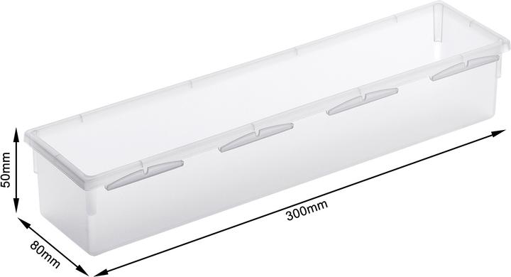 Immagine prodotto Rotho Sistema di classificazione (30 x 8 x 5 cm, 1.34 l)