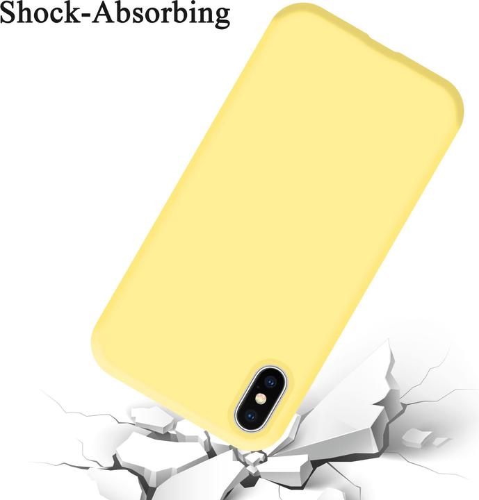 Immagine prodotto Cadorabo Copertura della cassa del silicone liquido TPU (Apple iPhone XS Max)