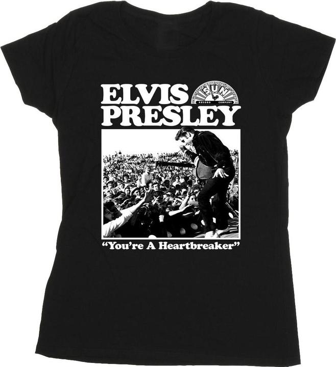Immagine prodotto Elvis A Heartbreaker Maglietta Donna (S)