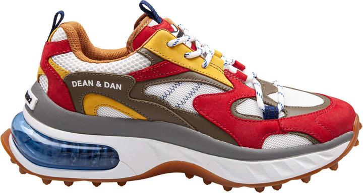 Produktbild Dsquared2 multicolor suede and mesh bubble sneakers (42)