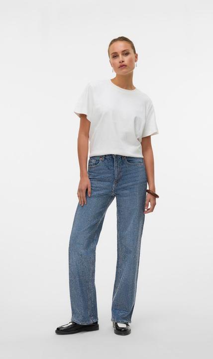 Produktbild Vero Moda VMTESSA Hohe Taille Weiter Beinschnitt Jeans Weit geschnitten (25)