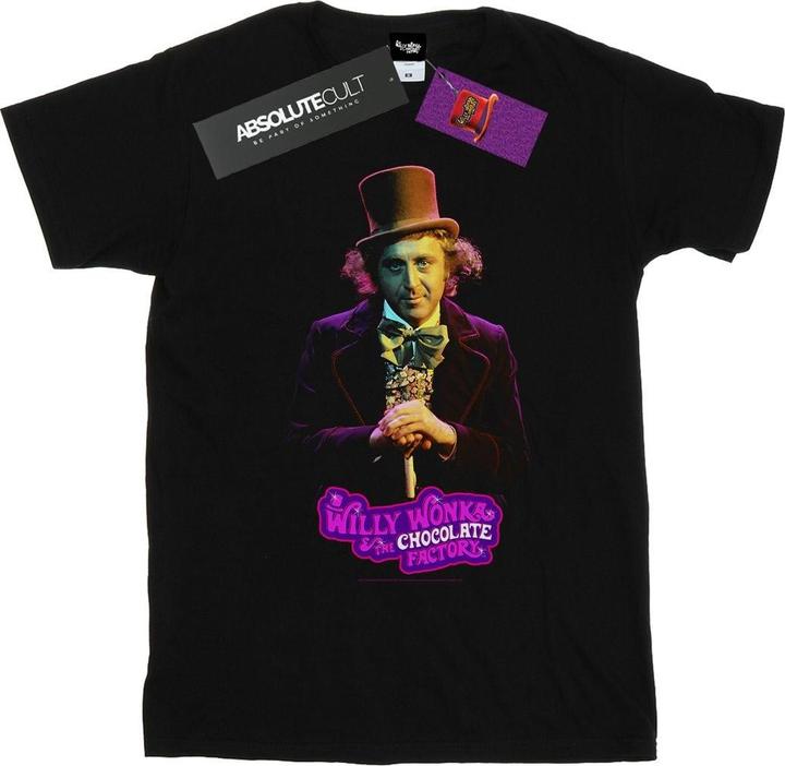 Actual product image Willy Wonka & the Chocolate Factory Boys Dark Pose T-Shirt (140, 146)