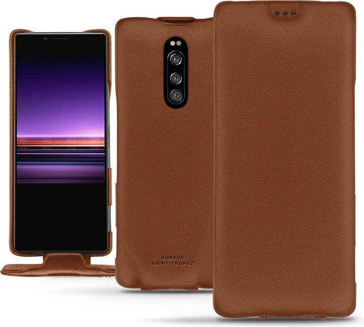 Actual product image Noreve Leather cover vertical (Sony Xperia 1)