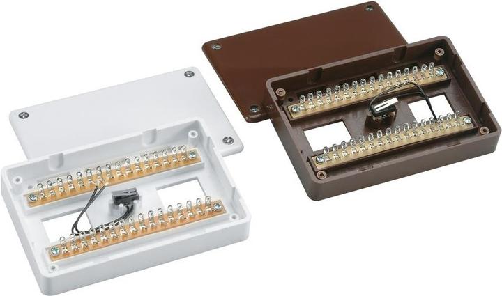 Actual product image Abus Surface mounted soldering distributor 32-pole VdS C (brown)