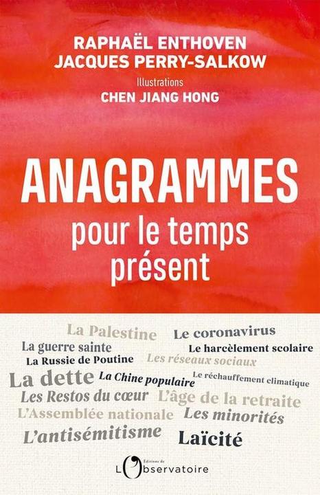 Immagine prodotto Anagrammes pour le temps présent (Francese, Enthoven Raphaël, Perry-Salkow Jacques, 2024)