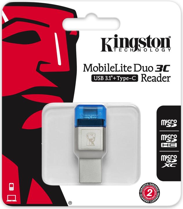 Produktbild Kingston MobileLite Duo 3C (USB)