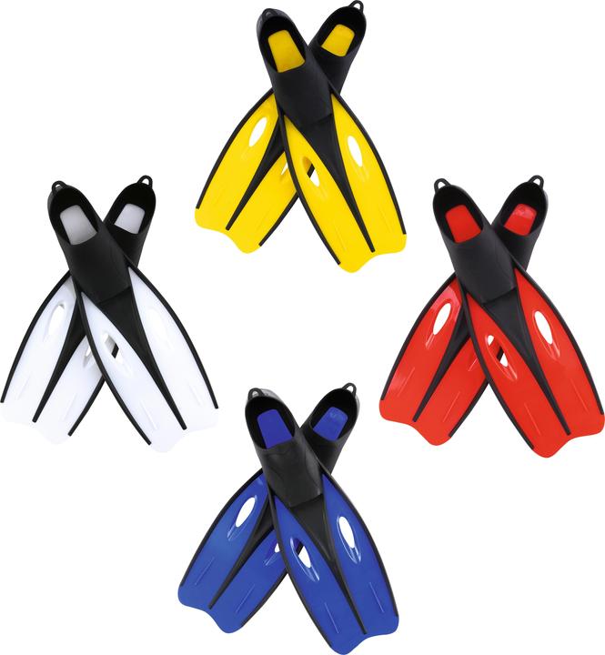 Produktbild Bestway Endura Dive Fins, Split fins, Blue, Red, White, Yellow, Full foot, L, 40-42, 8-9.5