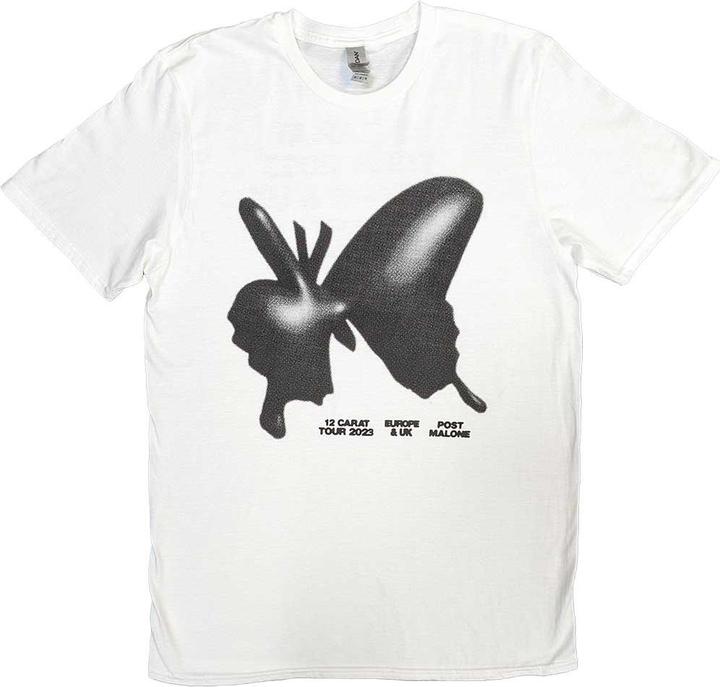 Post Malone 2023 Tour TShirt Rückseitiger Aufdruck