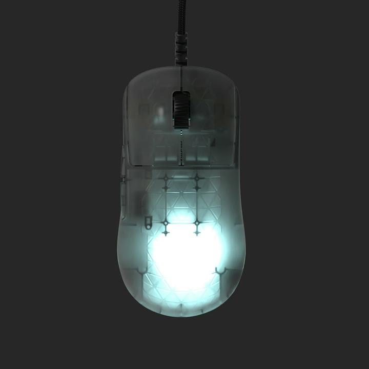 Actual product image Endgame Gear OP1 RGB Gaming Mouse - Dark Frost (Cable)