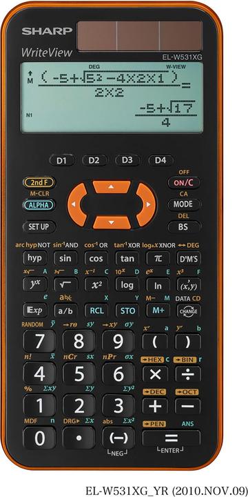 Image du produit Sharp El-W531xg (Cellules solaires, Piles)