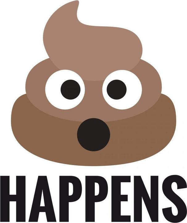 Produktbild Emojione Emoji Shit Happens (40 x 47 cm)