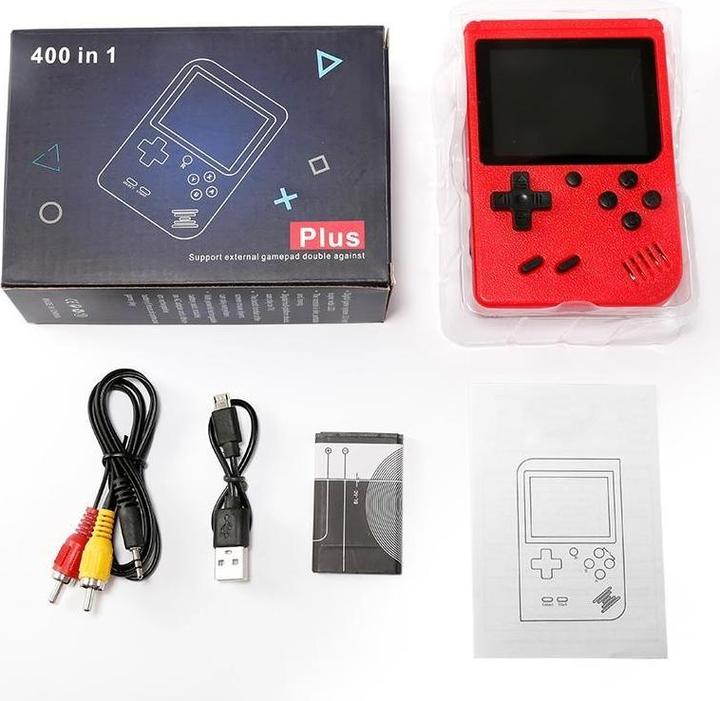 Actual product image PhoneLook Console de jeux portable rétro 8-bit Game Classics pour les trajets avec écran 3 TFT