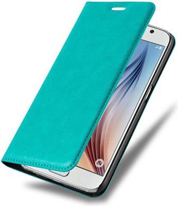 Actual product image Cadorabo Book Invisible Magnet Cover (Samsung Galaxy S6)