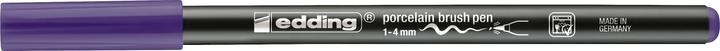 Produktbild Edding Porzellanmalstift Brushpen (Violett, 4 mm, 1 x)