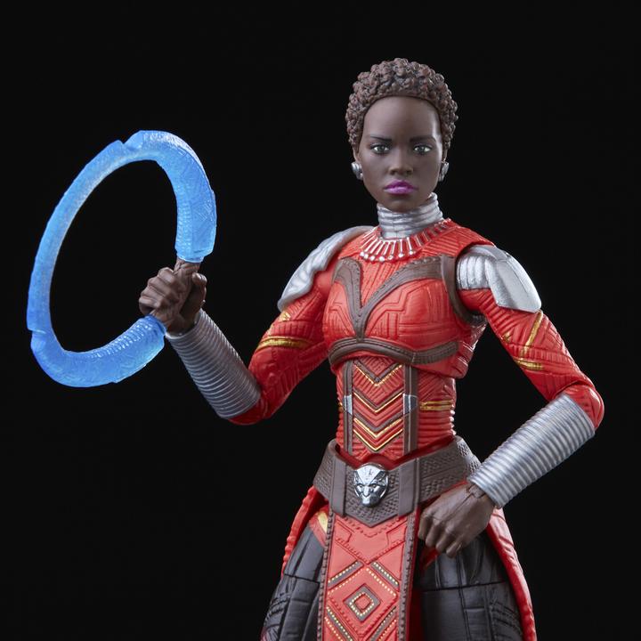 Actual product image Hasbro Marvel Legends Series Black Panther Legacy Collection Marvel's Nakia, 15 cm tall action figure for p