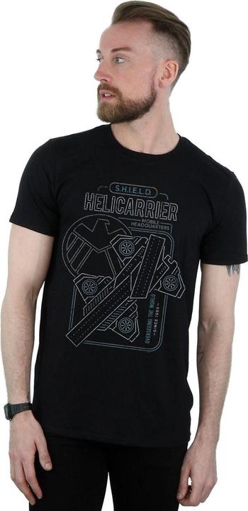 Produktbild S.H.I.E.L.D. Helicarrier Mobile HQ TShirt (3XL)