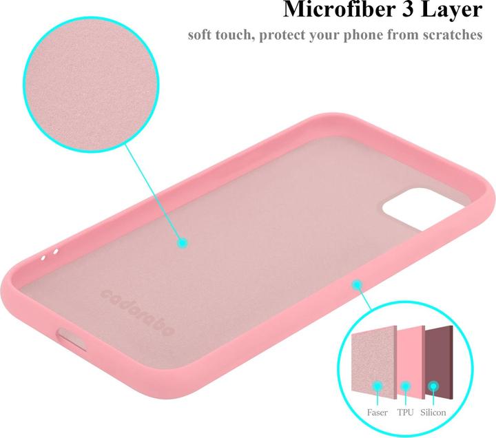 Produktbild Cadorabo TPU Liquid Silicone Case Hülle (Samsung Galaxy A22 5G)