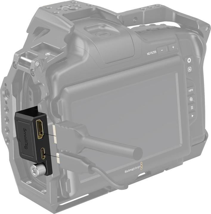 Produktbild SmallRig HDMI & USB-C Right-Angle Adapter forÊBMPCC 6K Pro 3289